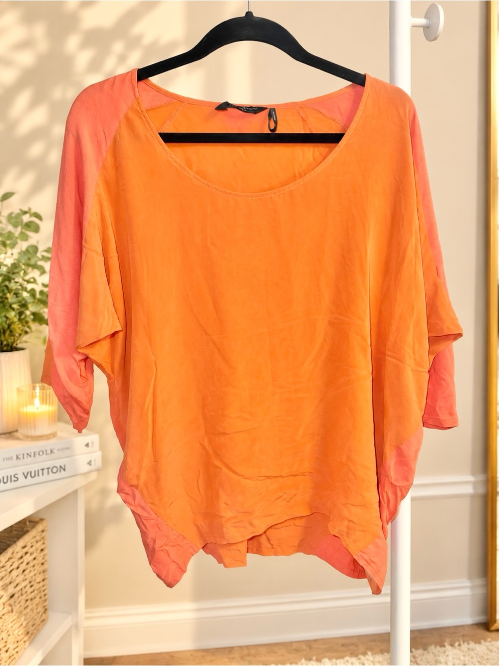 Guess Marciano Silk Coral Blouse